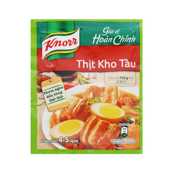 Thông tin chi tiết về gói nấu thịt kho tàu